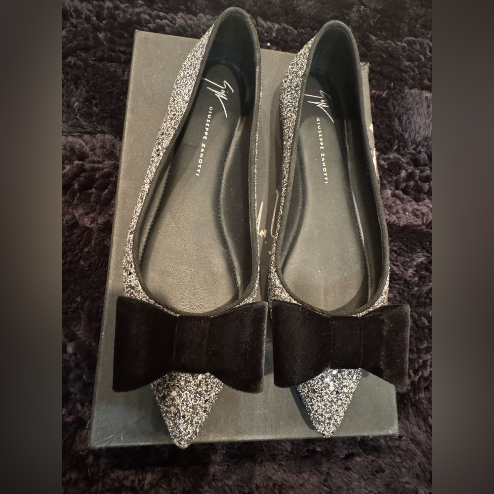 Giuseppe Zanotti sparkling ballerina flats